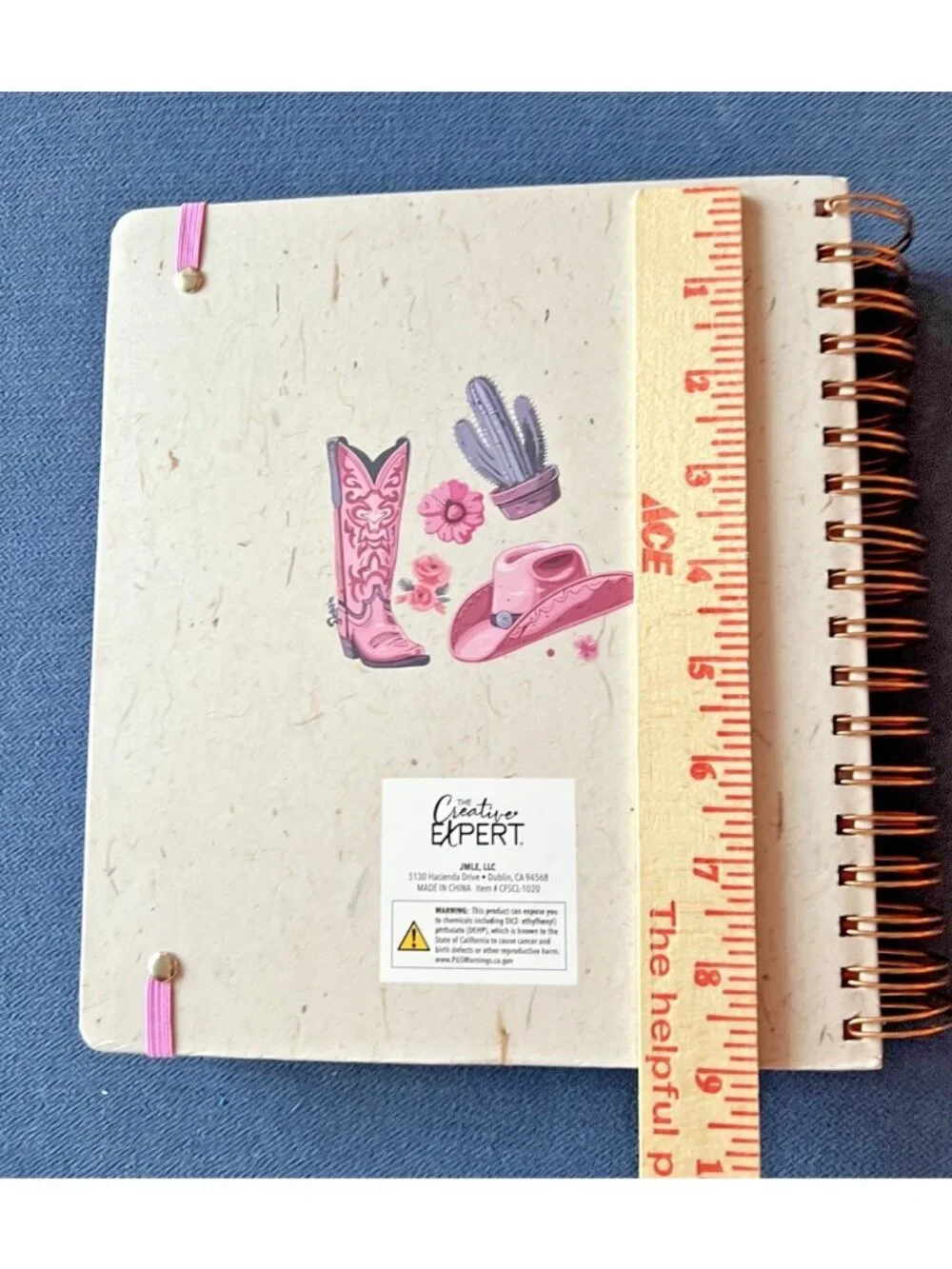PINK COWGIRL 17 Month 2026-2027 Planner Month Day Week Organizer Planning Note